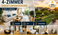 Wohnung - 8041, Graz - Traumhafte 4-Zimmer-Eigentumswohnung - Einziehen & Wohlfühlen