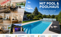 Haus - 8045, Graz,12.Bez.:Andritz - Exklusives Designerhaus mit Pool & Poolhaus in sonniger Ruhelage von Graz-Andritz