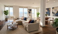 Wohnung - 1020, Wien - Urbaner Luxus über Wien – exklusive Wohnung mit Rooftop-Pool und wunderschönem Weitblick - 3 Zimmer! Erstbezug!
