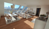 Wohnung - 1120, Wien,Meidling - TERRASSENTRAUM! DG-Erstbezug mit Terrasse und Dachterrasse! Top80