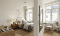 Wohnung - 1170, Wien - U-Bahn-Nähe U3 und U6! Gemütliche barrierefreie 2-Zimmer-Altbau-Wohnung in generalsaniertem Gründerzeithaus