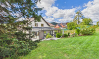 Haus - 2851, Krumbach - Großzügiges 12-Zimmer Zweifamilienhaus mit Wintergarten und 2 Garagen | 2851 Krumbach
