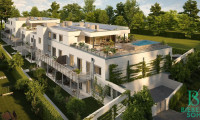 Wohnung - 2100, Korneuburg - Schlüsselfertige Luxuspenthouse mit XXL-Terrassen - die Donau vor der Tür – Urlaubsstimmung und üppiges Grün in der Fischerzeile! Provisionsfrei für den Käufer!