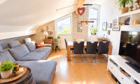 Wohnung - 5071, Siezenheim - Übern den Dächern Siezenheims: Wunderbare und großzügige Dachgeschosswohnung mit tollem Ausblick und Toplage