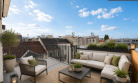 Wohnung - 1120, Wien,Meidling - | 3 ZIMMER WOHNUNG | STILVOLLE MAISONETTE | GROSSZÜGIGE TERRASSE | TOLLER WEITBLICK | MEIDLING |