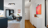 Wohnung - 1020, Wien - ÜBER DEN DÄCHERN. MITTEN IM ZWEITEN. - Drei Zimmer zwischen Karmelitermarkt, Augarten und Wiener Innenstadt.