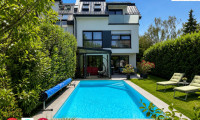 Haus - 1120, Wien - Moderne Designvilla mit Pool, Wintergarten, Kamin - Massivbau in Toplage mit perfekter Anbindung an die U6 (550 m) und Badner Bahn (350 m)