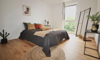 Wohnung - 6020, Innsbruck - Moderne 2-Zi-Wohnung mit Südbalkon in Innsbruck (Top 10) , Erstbezug, 60m², Lift, Fußbodenheizung