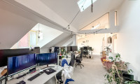 Büro / Praxis - 1050, Wien - Stylisches Maisonette - Büro mit atemberaubender Dachterrasse nahe Naschmarkt! Garagen verfügbar!