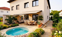 Haus - 4710, Grieskirchen - Moderne Doppelhaushälfte in Grieskirchen, 124m², 4 Zimmer, Terrasse, Erstbezug!