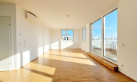 Wohnung - 3100, St. Pölten - WOHNEN ÜBER DEN DÄCHERN: EXKLUSIVE 3-ZIMMER-WOHNUNG MIT 50 m² TERRASSEN, KLIMA & LIFT!