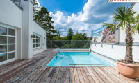 Wohnung - 1230, Wien - Wohnen mit Weite und Privatsphäre - Großzügige Dachgeschosswohnung mit privatem Pool, Sauna und außergewöhnlichem Raumgefühl in begehrter Wiener Wohnlage