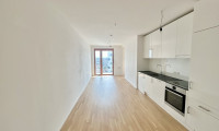 Wohnung - 1100, Wien - moderne 2-Zimmer Wohnung im 18.OG nächst Hauptbahnhof (Dachterrasse, Co-Working Bereich & Gym inklusive)