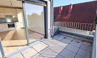 Wohnung - 1220, Wien - GRÜNBLICK, RUHELAGE, 58 m2 Neubau mit 18 m2 Balkon, Wohnküche, 2 Zimmer, Wannenbad, 2. Liftstock, Lavendelweg