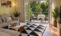 Wohnung - 8490, Bad Radkersburg - Leistbare sanierte 3-Zimmer-Wohnung mit Südwestbalkon und Grünblick – ruhig & zentrumsnah in Bad Radkersburg | Thermennähe