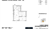 Wohnung - 8041, Graz - Moderne 41m² Wohnung mit Balkon in Graz, Fußbodenheizung und Lift – jetzt mieten!
