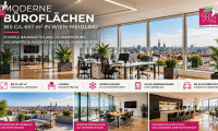 Büro / Praxis - 1120, Wien - MODERNE BÜROFLÄCHEN BIS CA. 657 m² IN WIEN-MEIDLING | FLEXIBLE RAUMAUFTEILUNG | DACHTERRASSEN MIT STEPHANSDOMBLICK | KLIMATISIERUNG | PARKPLÄTZE
