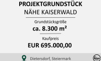 Grundstück - 8142, Dietersdorf - Bauträgergrundstück Nähe Kaiserwald: ca. 8.300 m²