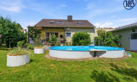 Haus - 2512, Oeynhausen - Einfamilienhaus mit großem Garten, sehr guter öffentlicher Anbindung und ausgezeichneter Infrastruktur in der Nähe des Badesees.