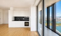 Wohnung - 1220, Wien - DC2 Tower: 43. Etage mit Weitblick: Erstbezug U1 Donauinsel SKY RESIDENCES