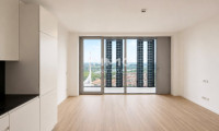 Wohnung - 1220, Wien - City Retreat mit Weitblick: 42. Etage - Ostseitiges Studio mit Loggia im DC2 Tower