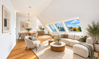 Wohnung - 1230, Wien - **NEU** Erstbezug im Dachgeschoss - Sonnige Südterrasse - Klima & Luftwärmepumpe - Tiefgarage - Großzügige Raumhöhe