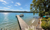 Wohnung - 9220, Velden am Wörther See - Wörtherseewohnung mit privatem Seezugang und traumhaftem Seeblickgarten
