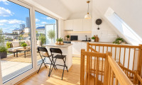 Wohnung - 1220, Wien - Moderne Dachgeschoss-Maisonette mit Dachterrasse & Weitblick