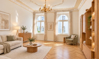 Wohnung - 1050, Wien - Altbaujuwel mit prachtvollem Stuck – stilvolles Wohnen für Liebhaber klassischer Wiener Eleganz I Fußbodenheizung I Lift | Nähe Wiedner Hauptstraße