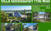 Grundstück - 1190, Wien - Exklusiver Wohnsitz am Fuße des Kahlenberges mit Donaublick. Teilrestauriert entkernt und komplette Ausbauplanung.