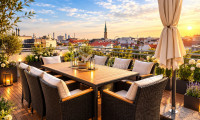 Wohnung - 1020, Wien - Unglaubliche 2-stöckige Wohnung mit eigener, großzügiger Terrasse im Zentrum von Wien! Atemberaubender Ausblick! 2. Bezirk. U1