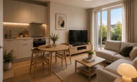 Wohnung - 1210, Wien,Floridsdorf - Gerade bin ich fertig geworden. Neubau, nah zur alten Donau.