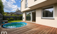 Haus - 1210, Wien - Schlüsselfertiges Endreihenhaus mit Pool, Sauna & Dachterrasse – modernes Wohnen in Bestlage
