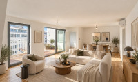 Wohnung - 1020, Wien - ++NEU++ 2-Zimmer-Dachgeschosswohnung mit 26 m² Westterrasse, Klimaanlage und Lift nahe Augarten