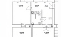 Büro / Praxis - 1030, Wien - Altbau-Büro mit großer Terrasse zum Hausgarten, frisch saniert, nahe U3 Rochusmarkt