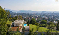 Haus - 8052, Graz - WOHNEN AUF HÖCHSTER EBENE - Einzigartiges Anwesen mit Pool und atemberaubendem Panoramablick über die Stadt bis hin zum Schlossberg